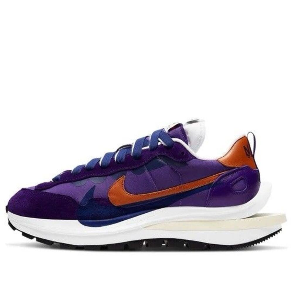 Nike VaporWaffle Sacai Dark Iris Campfire Orange MensSize 4/Women 5.5 DD1875-500